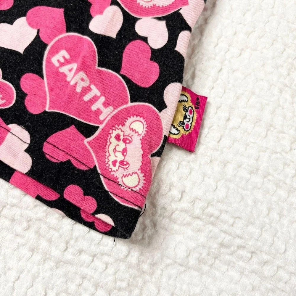 Earth Magic j-fashion heart AOP baby tee